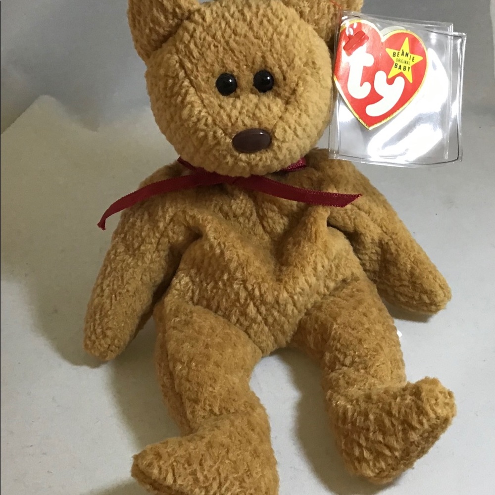Ty Curly Beanie Baby